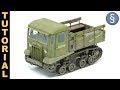 Vulcan's 1/35 'STZ-5 Tractor', from start to finish! - Scale Modeling Tutorial / Tutorial Modelismo