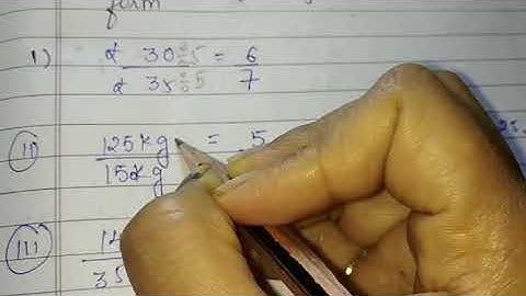 Class 6 Mathematics Chapter 8 Ratio and proportion Exercise 8A part-1