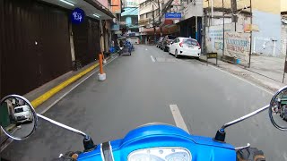 Road Time : Kymco Like125 Blue, Tomas Mapua St - Dasmariñas St - Burke St, 11-Jan2024 19737