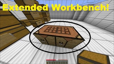 Minecraft | Mod Showcase | Extended Workbench [1.8 Beta Version]