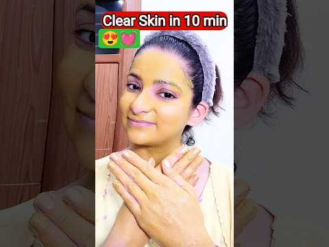 Apply This for 10 Minutes → Instant Glow ✨ #InstantGlow #GlowingSkin #NaturalRemedies#admirebeauty