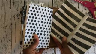 Planner Hack: Easy DIY A6 Traveler's Notebook Dashboards | Hope.Dream.Journal.