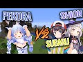 Pekora vs Subaru y Shion! 【Hololive War】(Parte 1)