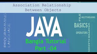 Association Relationship between Objects in Java Bangla Tutorial part 04