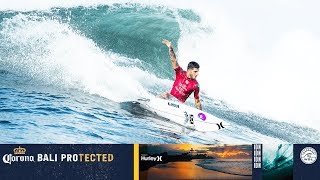 Toledo vs. Coffin vs. Wright - Round One, Heat 4 - Corona Bali Protected 2018