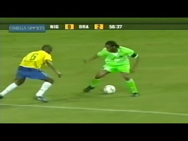 Jay-Jay Okocha & Ronaldinho Super Show (Nigeria vs Brazil 2003)