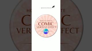 Vertex Effect Made in Canva! #canva #designinspiration #madeinindia #comics #designideas