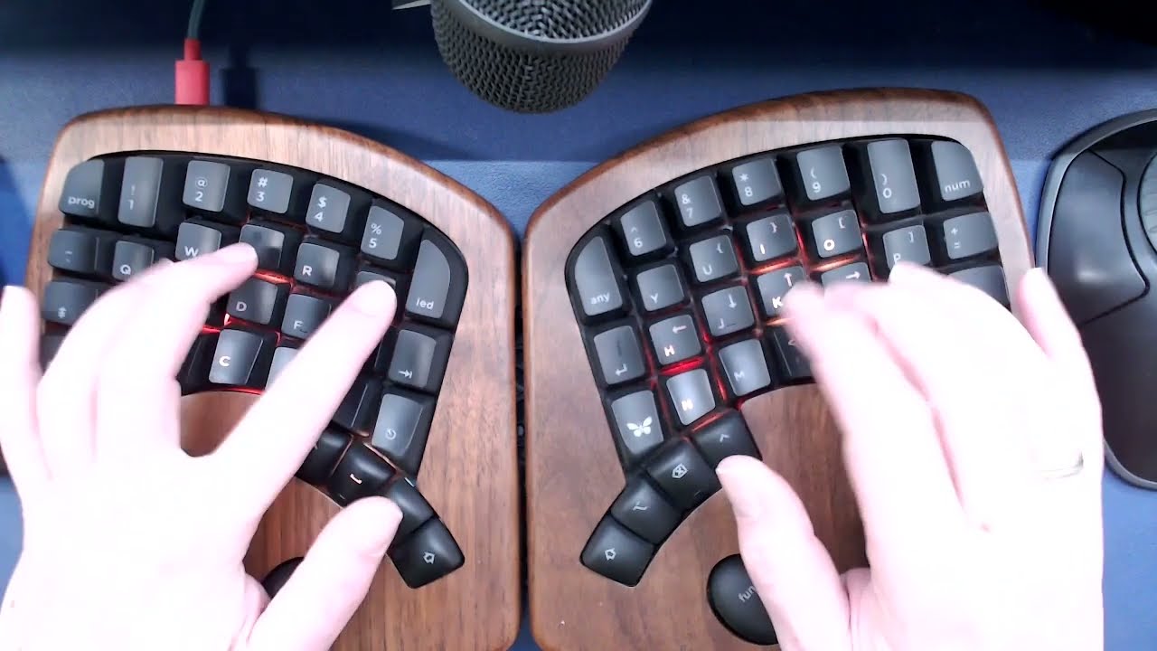 KeyboardIO Model-100 with Kailh Box White switches