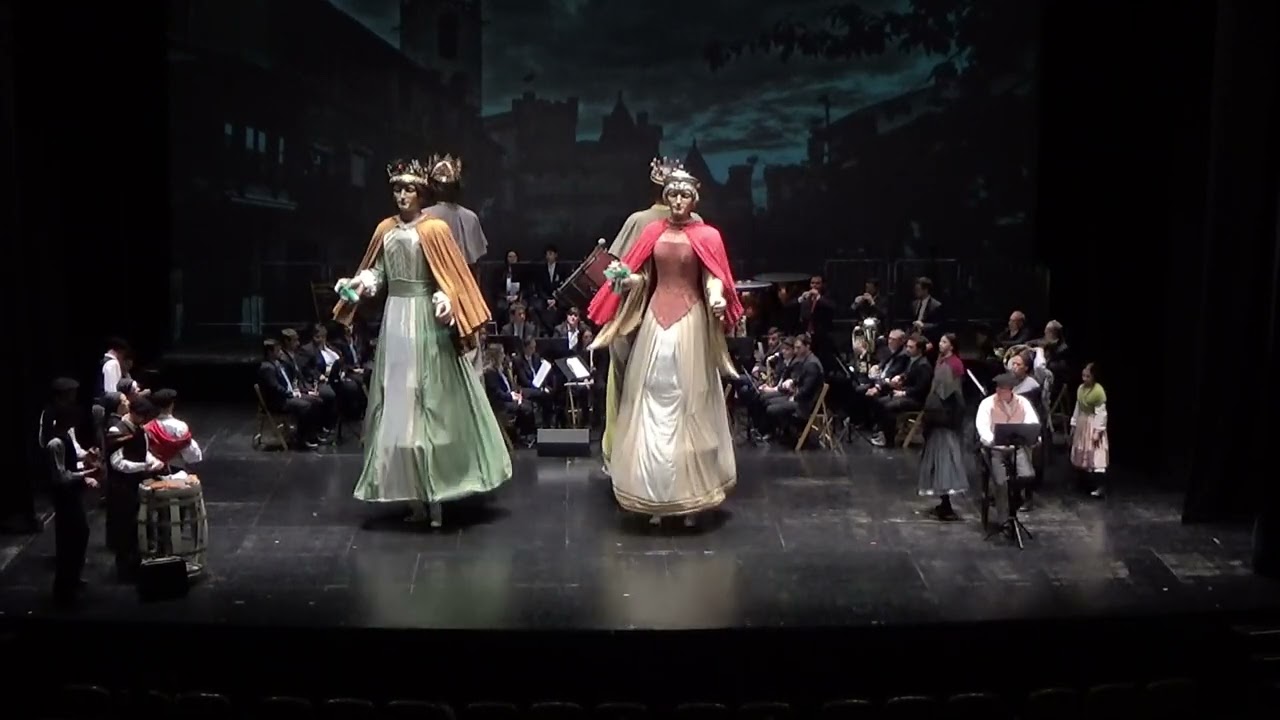 Gaiteros Merindad de Olite. Espectáculo 