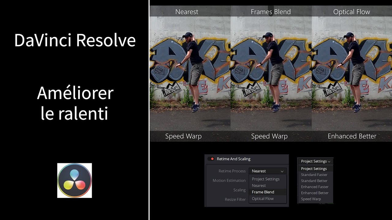 Davinci Resolve : le Ralenti