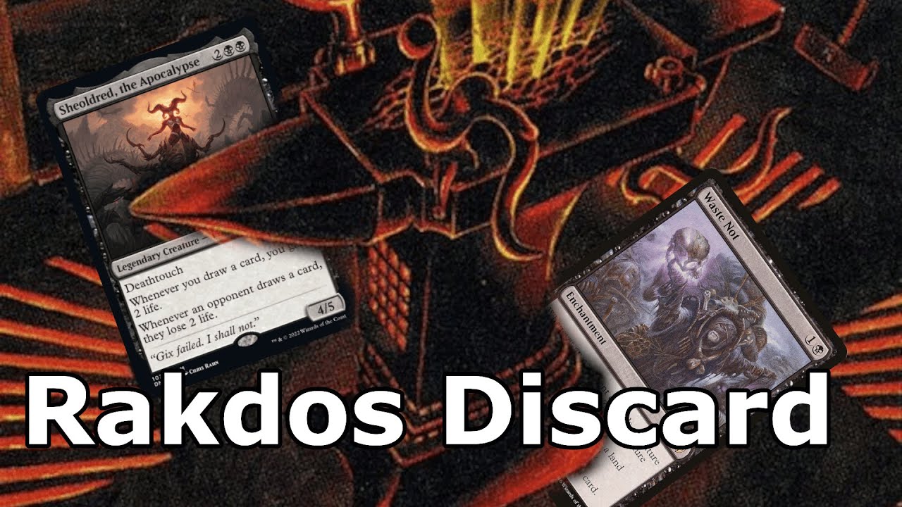 ANVIL IN LEGACY?! Rakdos Sheoldred the Apocalypse Waste Not Control (MTG  Legacy BR Discard) - YouTube