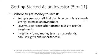 Personal Finance, Chapter 13, Garman & Forgue