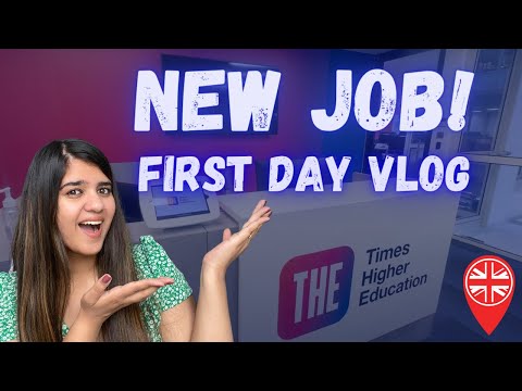 First day at my new job in London - Vlog - A day in my life