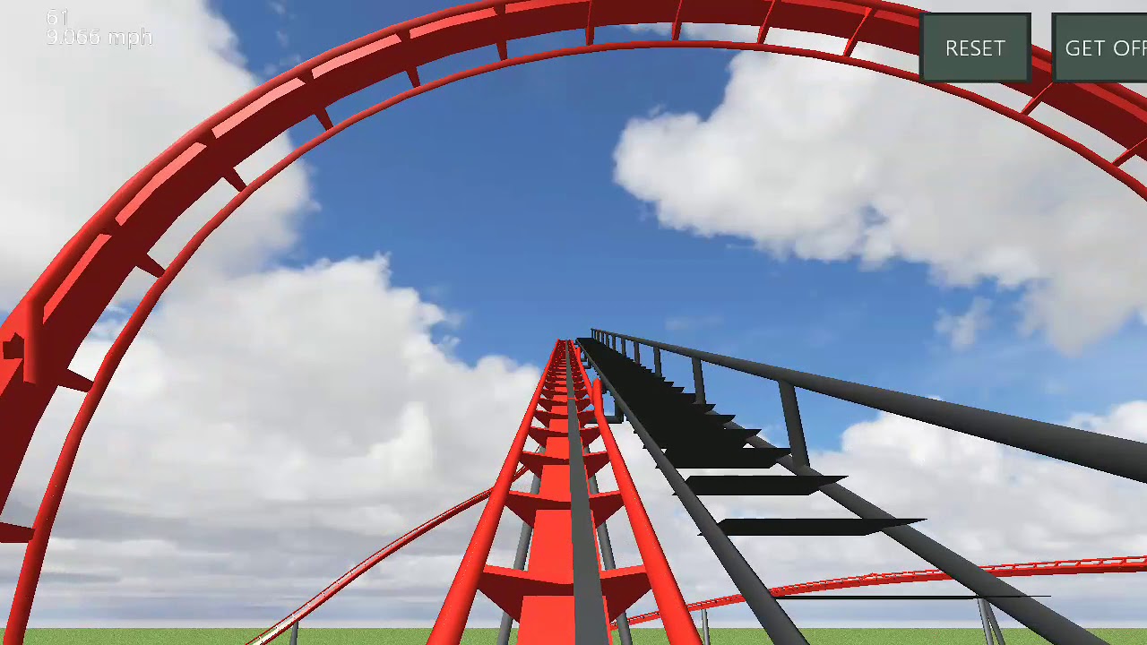 Ultimate coaster THE LOOPS - YouTube