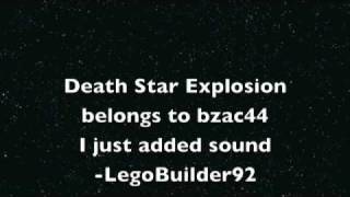 Death Star explosion with particle illusion (Originally made by bzac44)