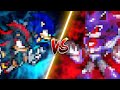 Sonic & Shadow VS Metallix | Sprite Battle