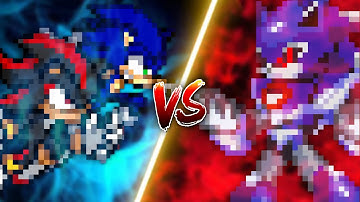 (2020) Sonic & Shadow VS Metallix | Sprite Battle