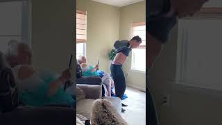 Wearing Thong Prank On Grandmom