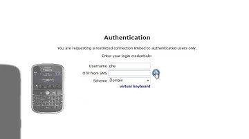 SMS PASSCODE protecting Barracuda NG SSLVPN