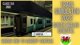 Train Simulator 2022,  Arriva Trains Wales Class 150,  Bridgend To Cardiff Central