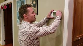 How to Remove Emerson Thermostat from Wall to Replace Batteries or Head Unit