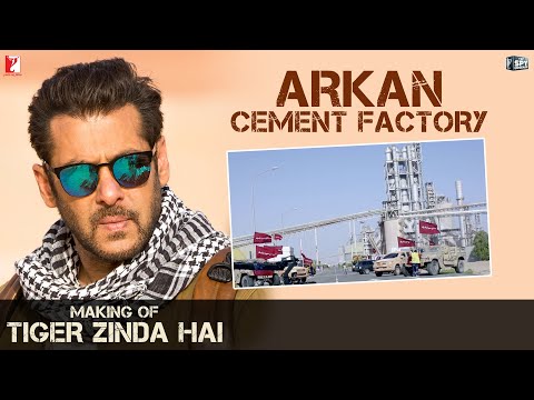 Making Of Tiger Zinda Hai - Arkan Cement Factory | Salman Khan | Katrina Kaif | Ali Abbas Zafar