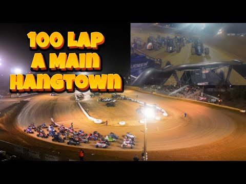 USAC NATIONALS MIDGETS (100 LAP) A MAIN $20,000.00 TO WIN | PLACERVILLE SPEEDWAY HANGTOWN 100