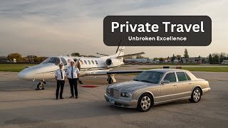 Luxury Private Jet Travel: Unbroken Excellence
