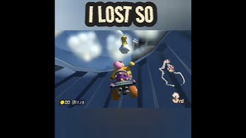 THE WORST PLACE TO GET HIT (Mario Kart 8 Deluxe) #nintendo #switch #mariokart #mk #fail #mk8 #red