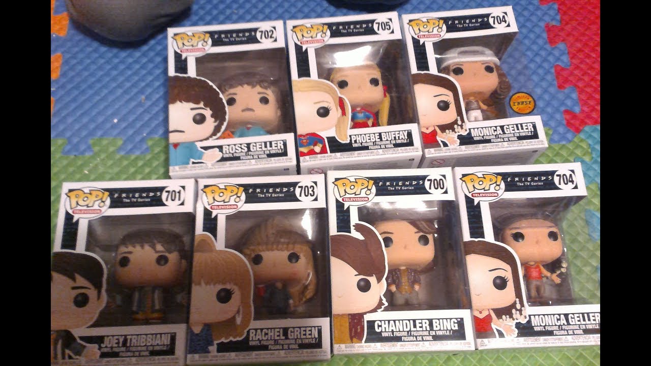 friends tv show pop figures