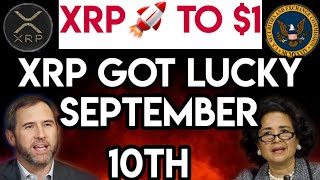 XRP NEWS: RIPPLE CEO PROVIDES DETAILS OF XRP HITTING $1 THIS SEPTEMBER: XRP HOLDERS BUCKLE UP NOW