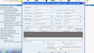 Manage Account receivables,MultiStore Pharmacy Management System Plus