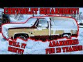 1983 Chevrolet Silverado Loaded with Options! Abandoned for 13 Years! Squarbody Will It Run?!?