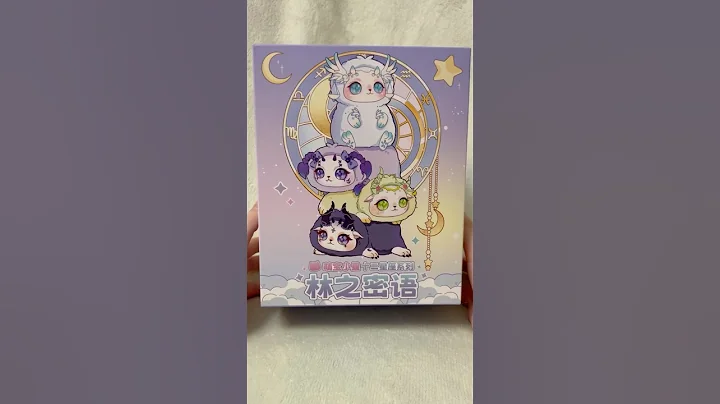 [ASMR] Unboxing a Mobo Star 12 Constellations Series ✨ *SO CUTE* 🥹 #asmr #blindbox #mobostar