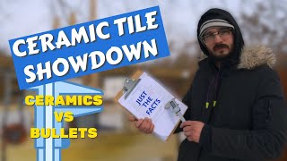 Ceramic Tile showdown! Which ceramic is best at stopping Rifle rounds by Tech this out meow 11,076 views 3 years ago 30 minutes