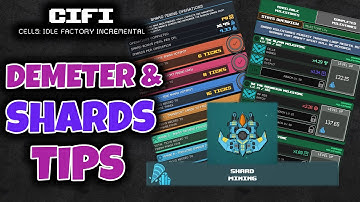 Demeter and Shard Mining Tips // CIFI Beginners Guide