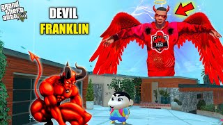 DEVIL BOSS Try To Kill FRANKLIN And SHINCHAN In GTA 5 | SHINCHAN and CHOP