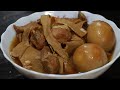 Braised Pork Belly | Braised Pork With Dried Bamboo Shoots |  Braised Pork and Eggs