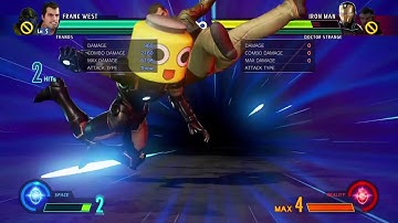 MvC: I Frank West / Thanos combo 3