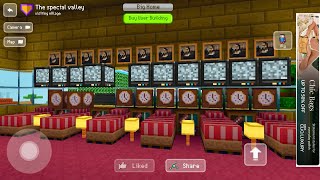 Block Craft 3D: Crafting Gameplay #5136 | Epic Skyway 🌌 House 🏠 | Village Visit screenshot 3