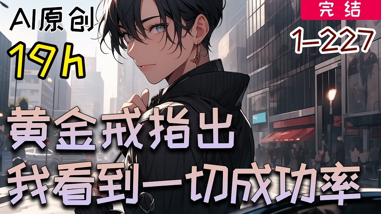 一口氣看爽《黃金戒指出，我看到一切成功率》完結合集 1-227：一枚黃金運戒，讓我時來運轉。 不僅跟白富美同居，還能夠看到一切事物的成功率！ 刮刮樂虧本？#小说 【AI原创】#橙子说漫