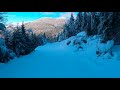 Skiing Smugglers Notch on Opening day 2023/24