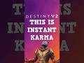 The INSTANT Regret Was Perfect #destiny2 #bungie #destinythegame