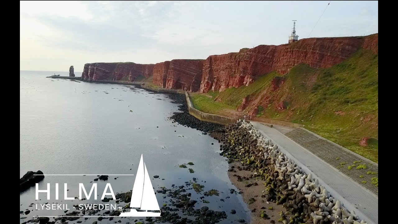 Hilma sailing, to Helgoland - a beautiful island! Ep  3