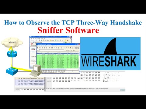 How to Observe the TCP Three-Way Handshake ! Sniffer Software ! Wireshark Sniffer Software ??