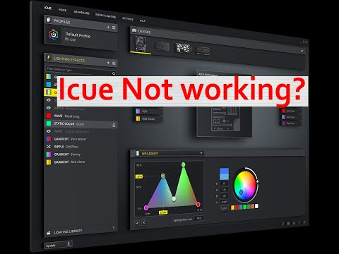 Corsair Icue 4 not working | Fix | Solved |