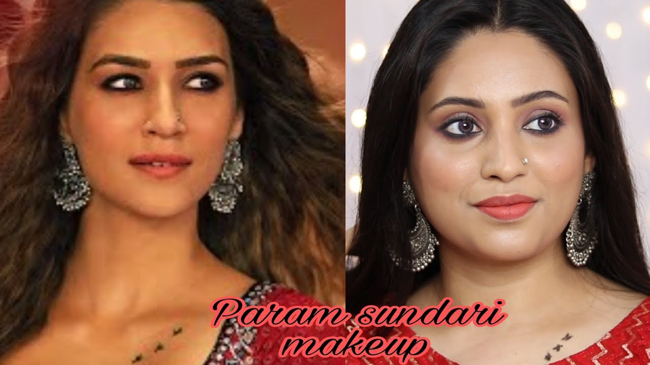 #Paramsundari #Inspired #MakeUp look || Cuffs N Lashes One brand #makeuptutorial #supermakeupstyle