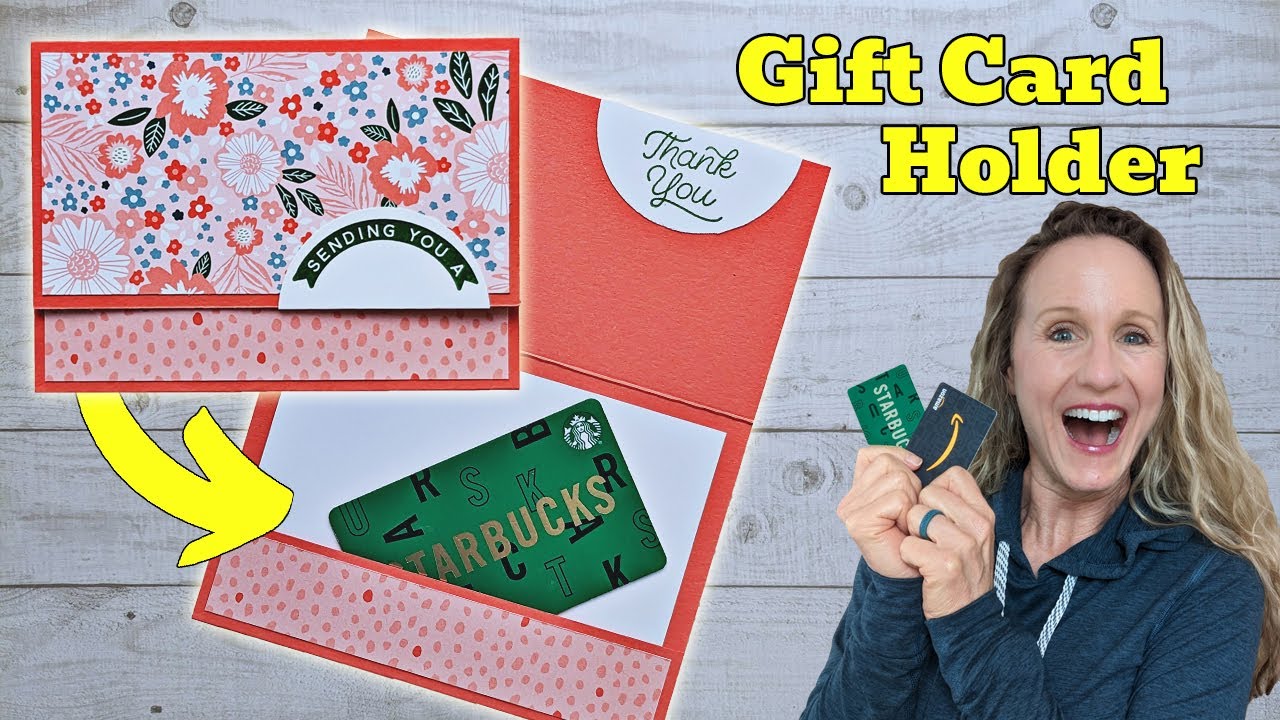 DIY Gift Card Holder That POPS UP! It's easy! • Sunny Day Stamping