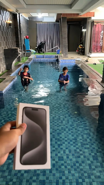 BALAP RENANG DAPET IPHONE #shorts
