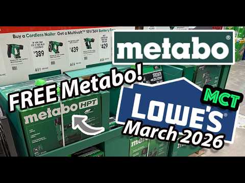 Top Metabo Tool Deals at Lowe's thumbnail